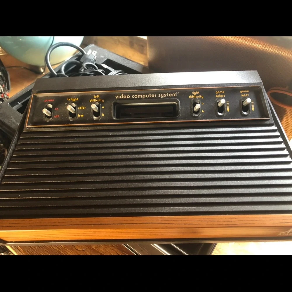 Classic Black and Brown Video Computer System